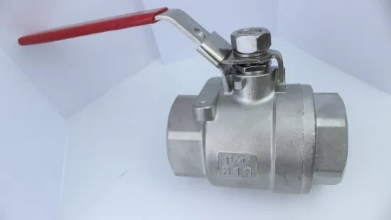 China Stainless Steel 304/316/CF8/CF8m/Wcb BSPT/BSPP/NPT Float Control 2PC Ball Valve for Gas/Oil/Water